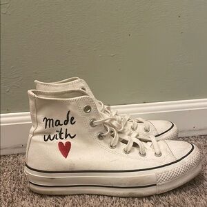 custom made with love converse